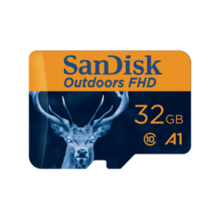 Carte mémoire UHS-I microDHC/XC HD intégrale SanDisk Outdoors avec adaptateur