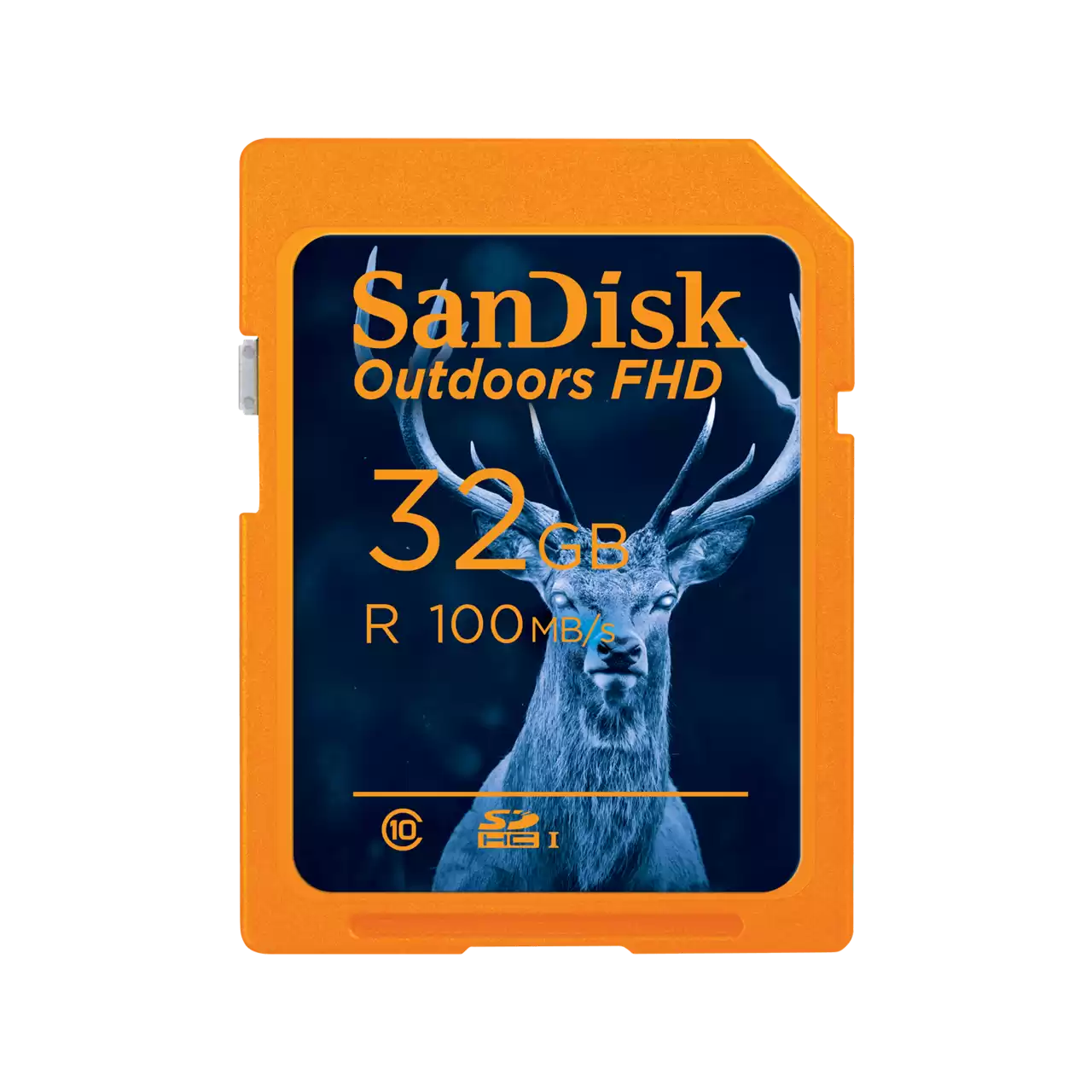 SanDisk Outdoors FHD UHS-I Card 32GB Front- Zoom Image