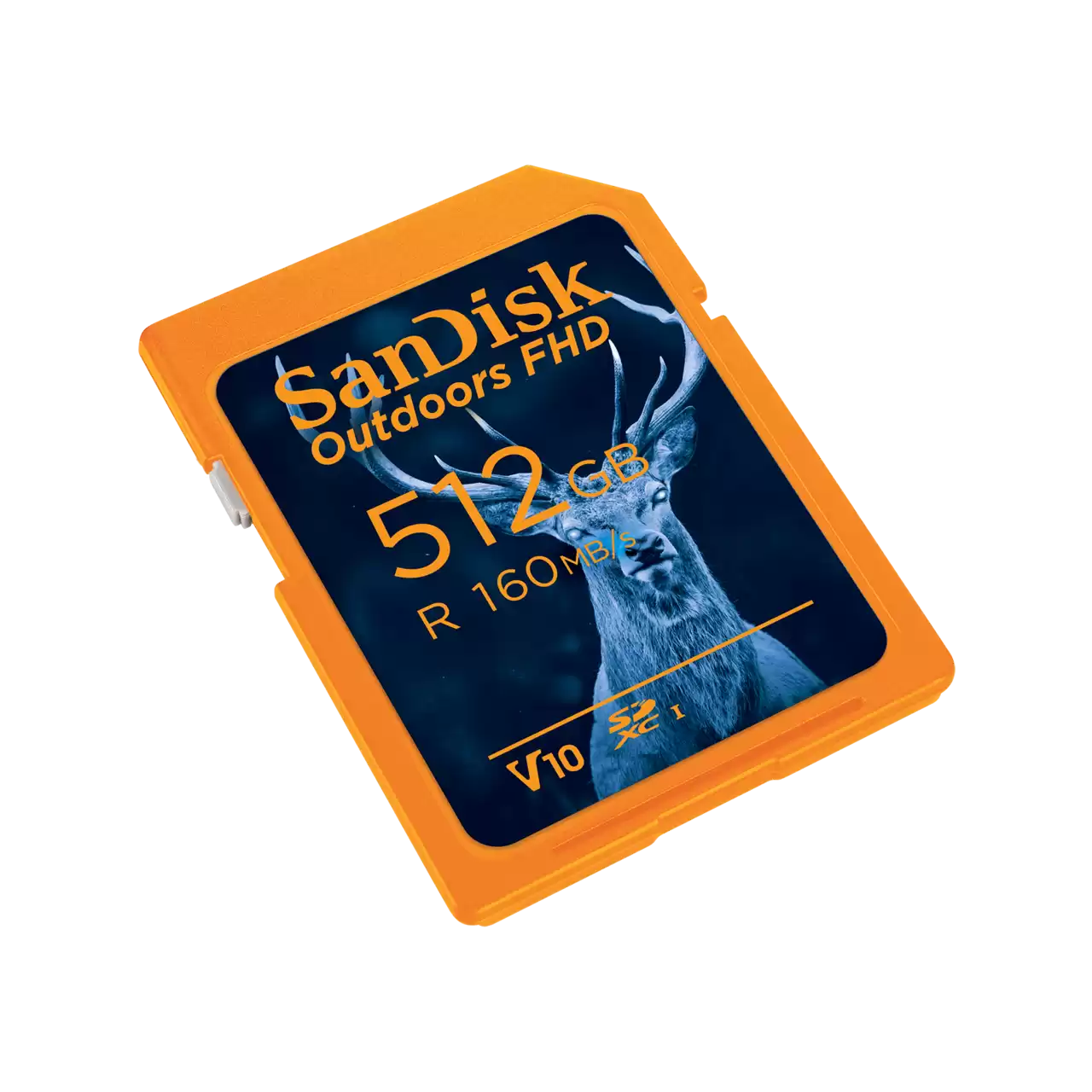 SanDisk Outdoors FHD UHS-I Card 512GB Right- Zoom Image