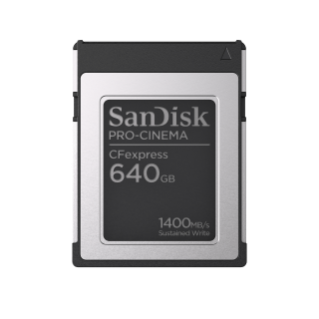 640GB SanDisk PRO-CINEMA CFexpress™ Type B Memory Card | Sandisk 640GB SanDisk PRO-CINEMA CFexpress™ Type B Memory Card | Sandisk