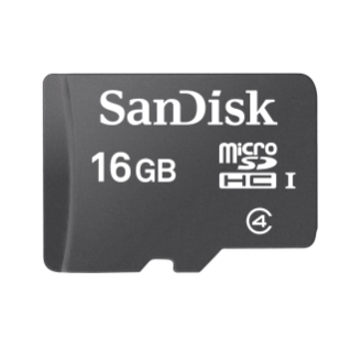 SanDisk microSD 16GB product image