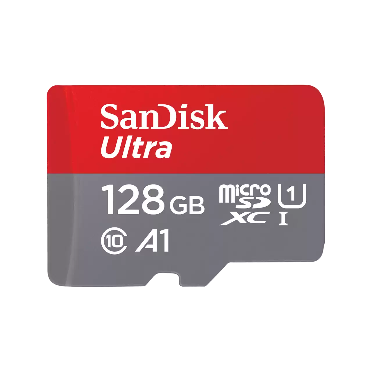 SanDisk ultra UHS-I microSD memory card with SD adapter 128GB- Zoom Image