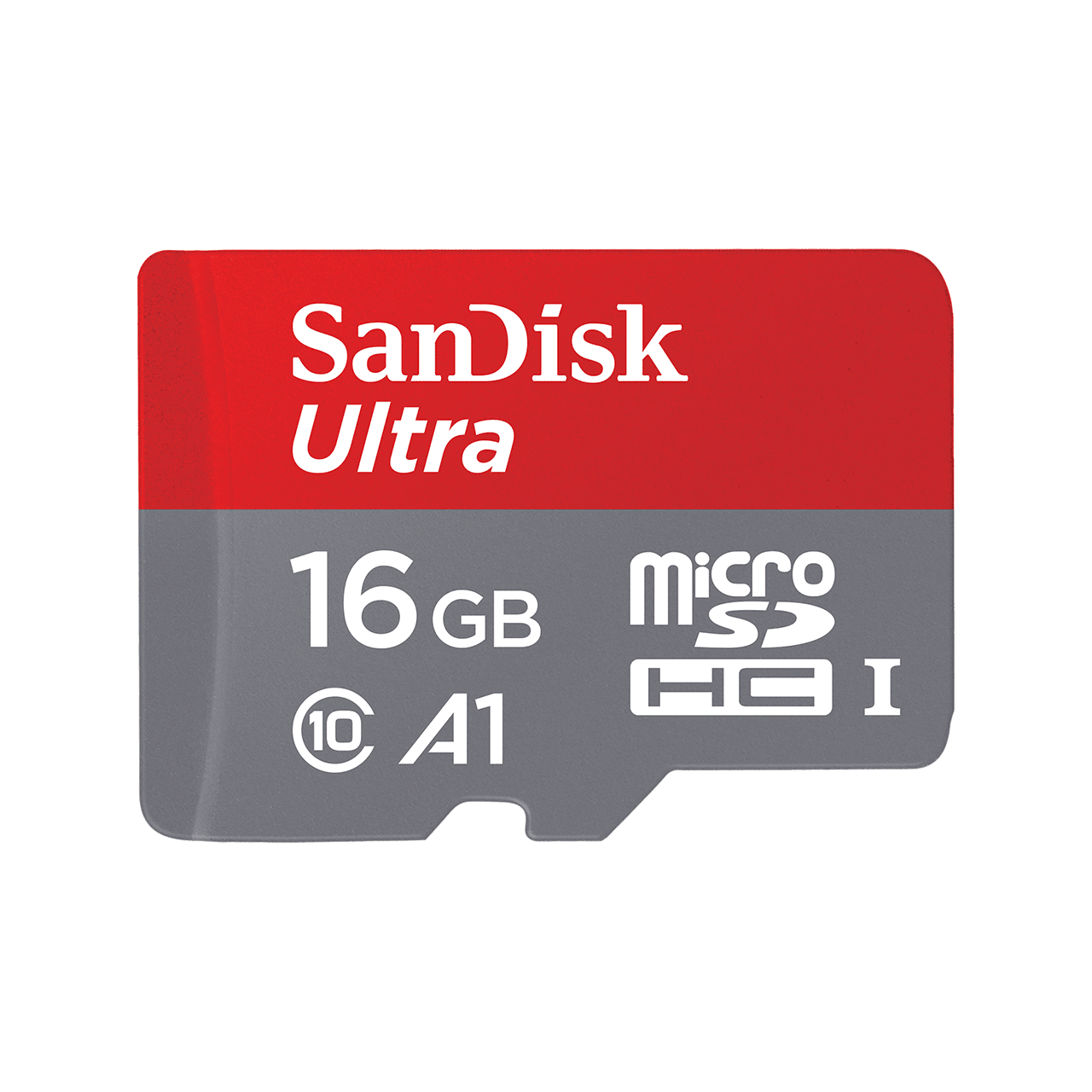 SanDisk ultra UHS-I microSD memory card with SD adapter  16GB- Zoom Image