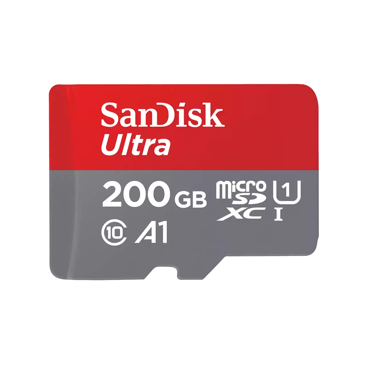 SanDisk ultra UHS-I microSD memory card with SD adapter 200GB- Zoom Image
