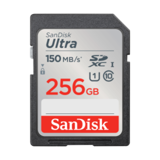 SanDisk Ultra UHS-I 256GB 150mbs
