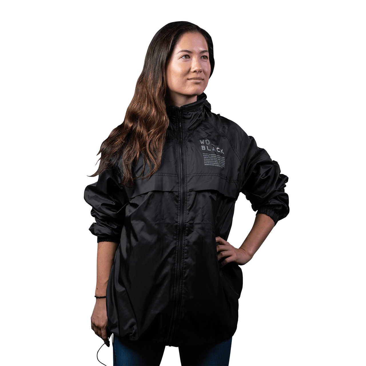 WD Black Windbreaker - Front