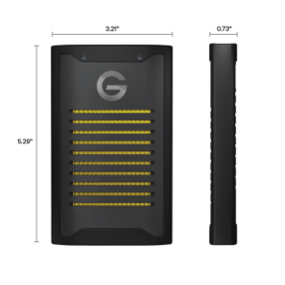 ArmorLock USB 3.2 SSD Dimensions