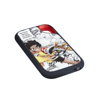 SanDisk Extreme SSD Afrofuturism Edition Angled