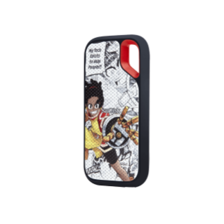 SanDisk Extreme SSD Afrofuturism Edition Left