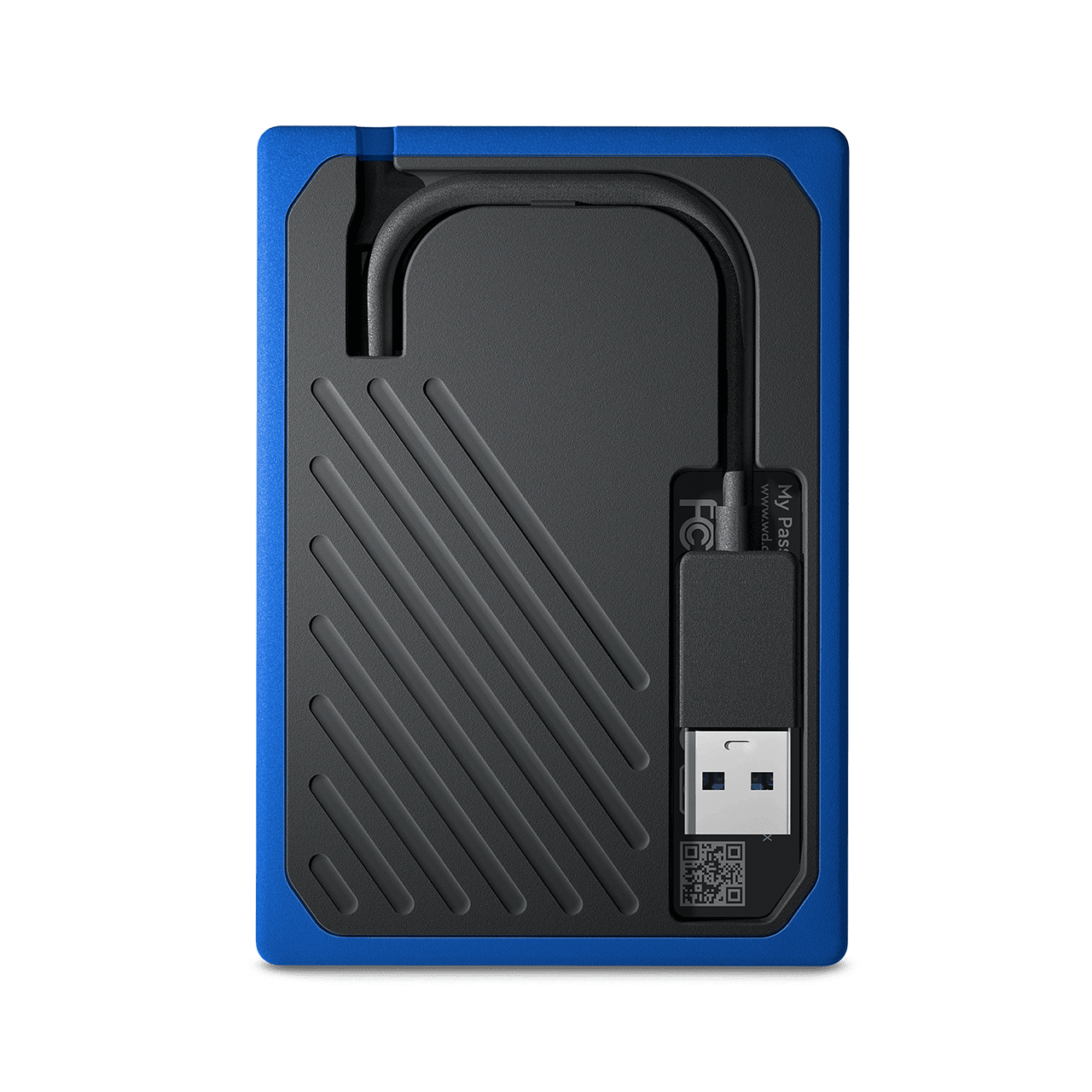 My Passport Go Blue Rear