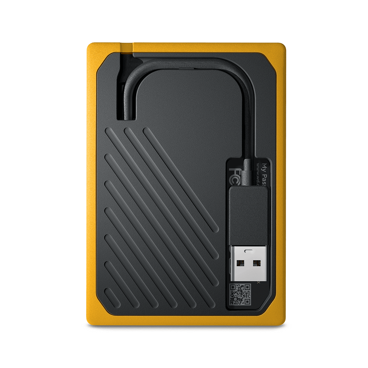 My Passport Go Yellow Rear