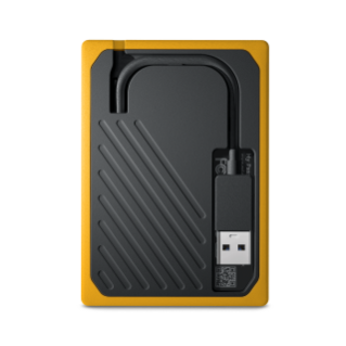My Passport Go Yellow Rear