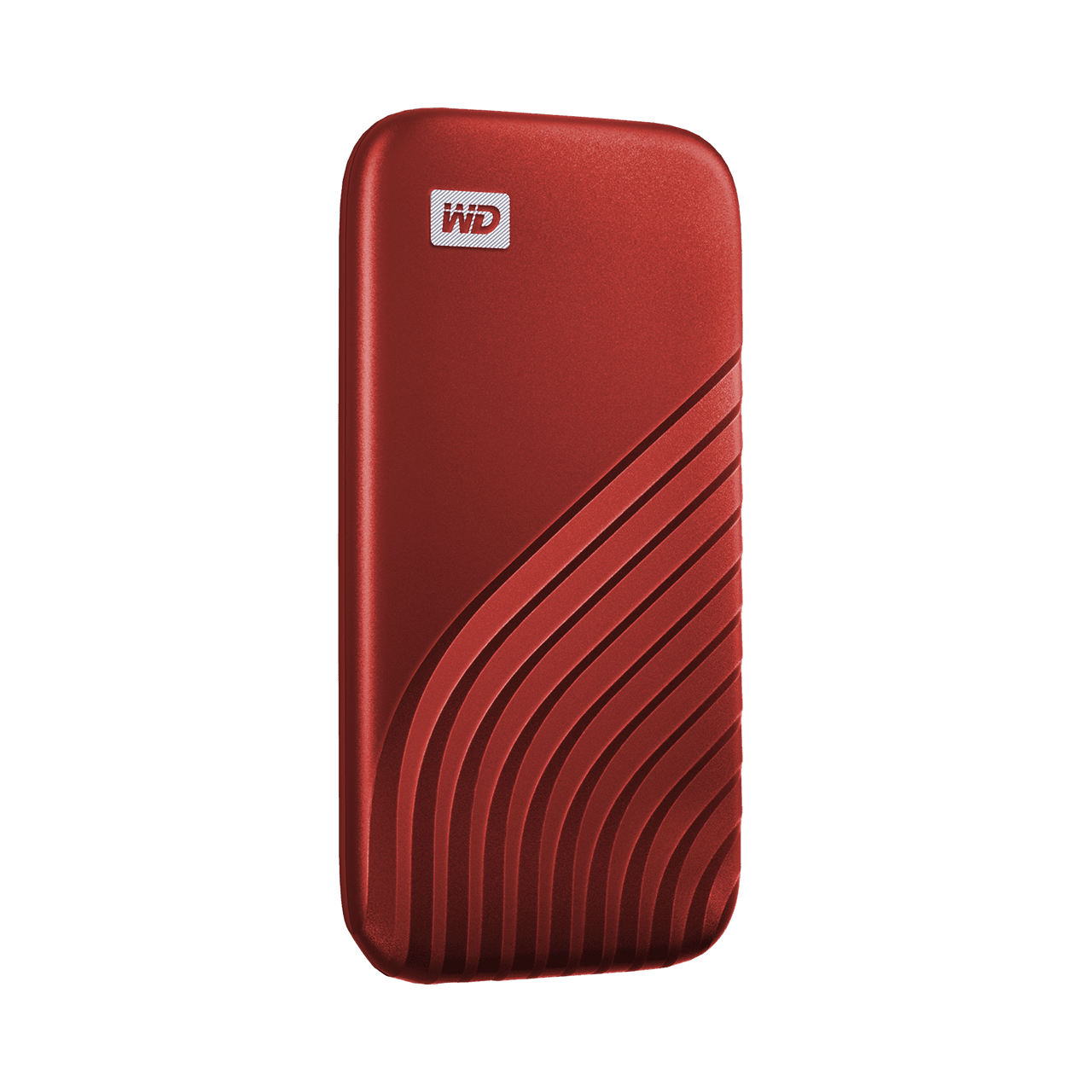My Passport USB 3.2 SSD Red Left