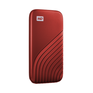 My Passport USB 3.2 SSD Red Left