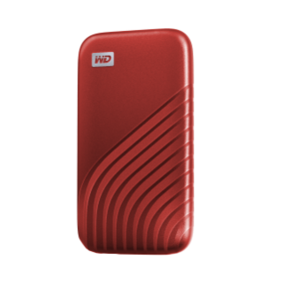 My Passport USB 3.2 SSD Red Right