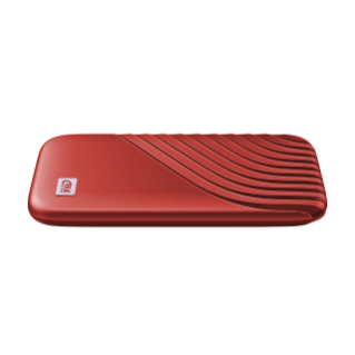 My Passport USB 3.2 SSD Red Side