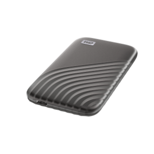 My Passport USB 3.2 SSD Space Gray Overhead