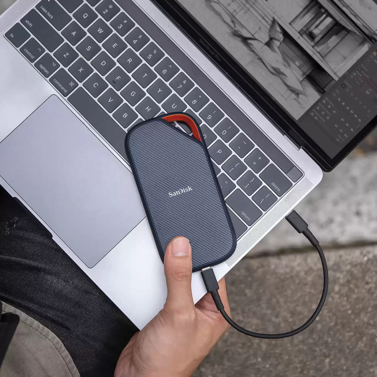 כונן חיצוני Extreme Pro USB4-2TB