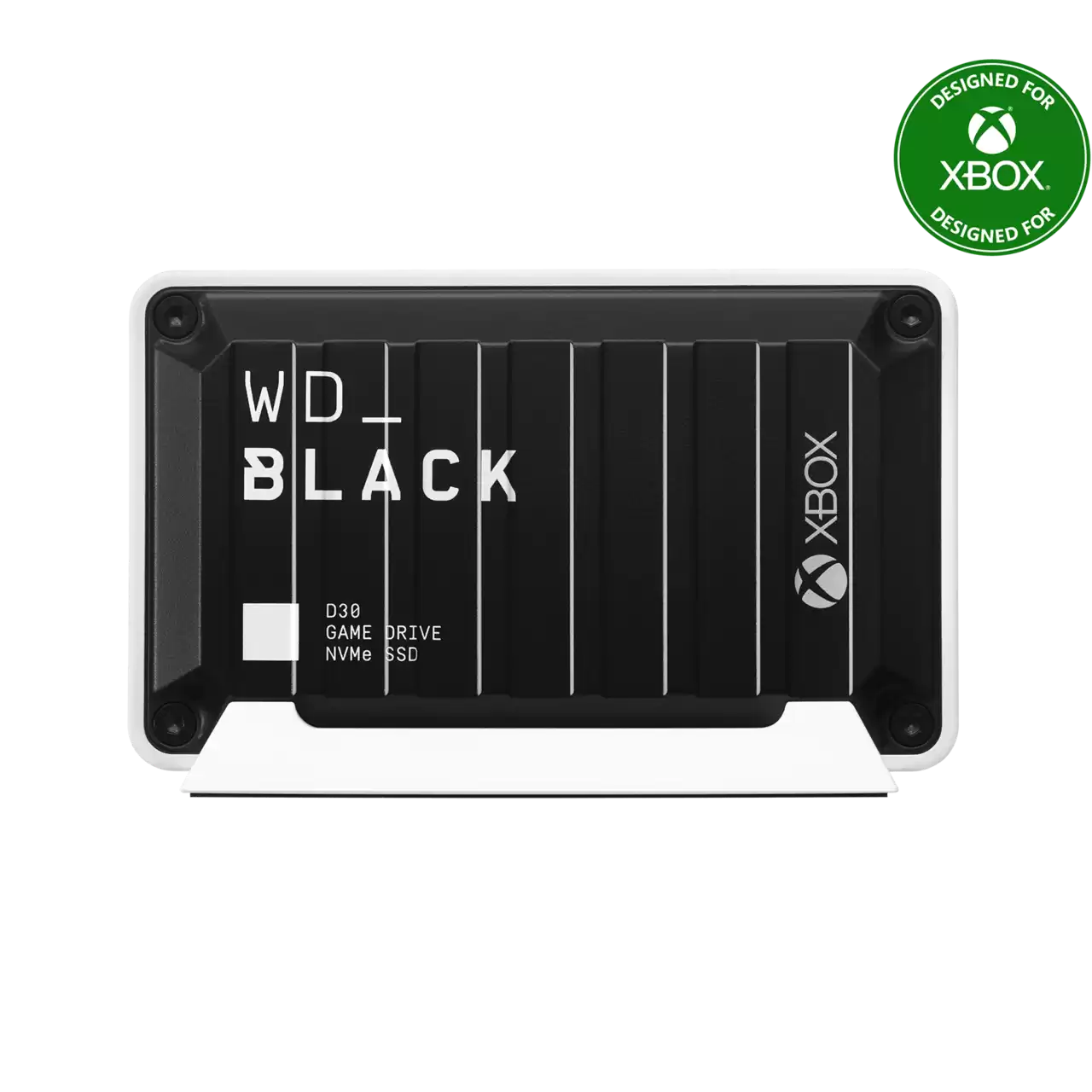 WD Black D30 Game Drive for xBox USB 3.2 SSD Straight- Zoom Image