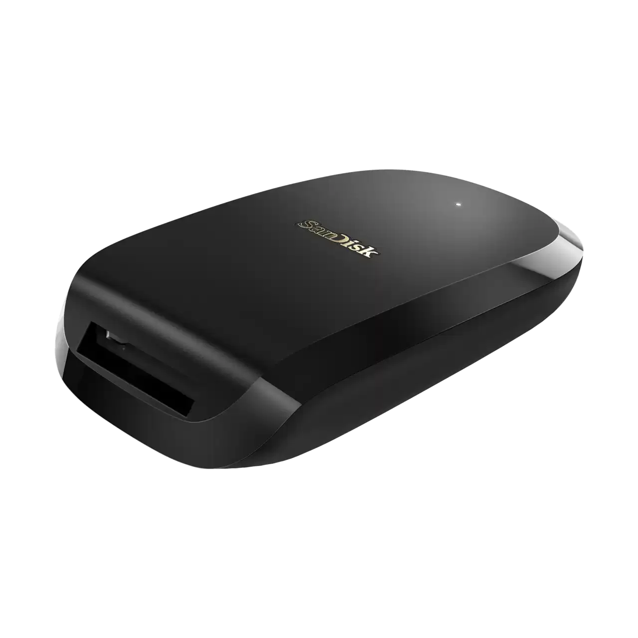 Extreme PRO CF express card reader left angled image- Zoom Image