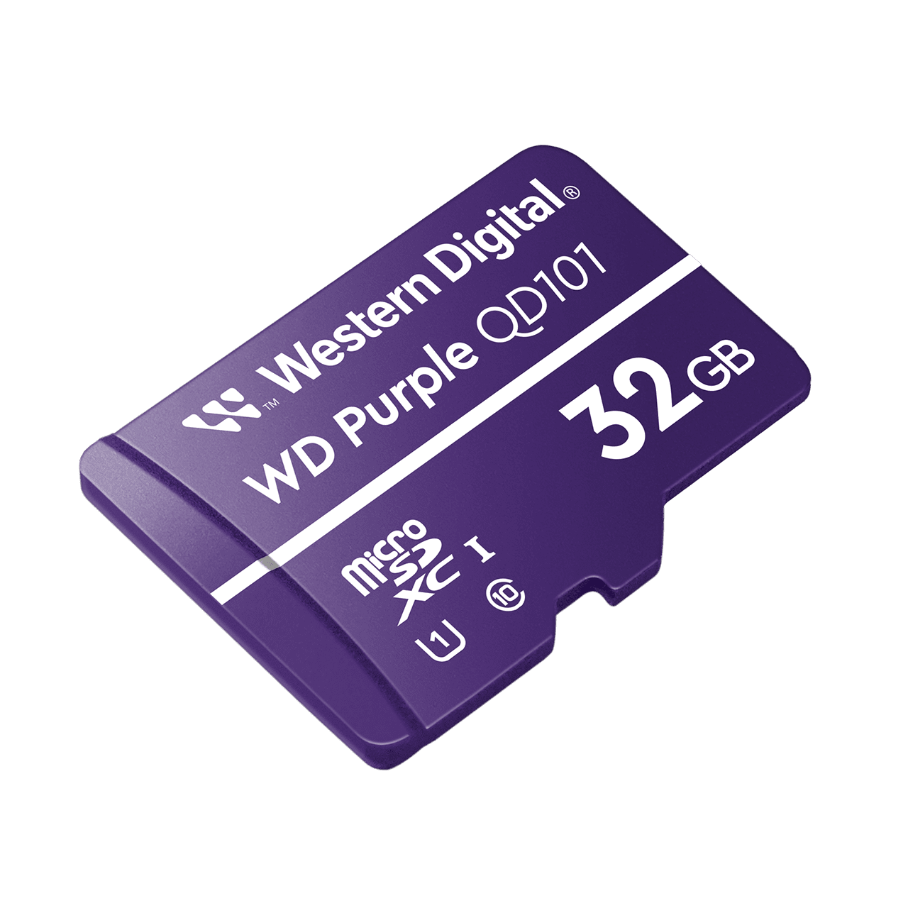WD Purple Microsd 2020 Angled 32GB