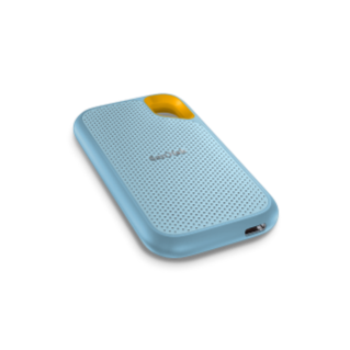 SanDisk Extreme Portable SSD USB 3.2 Storage Device Flat (Sky Blue)