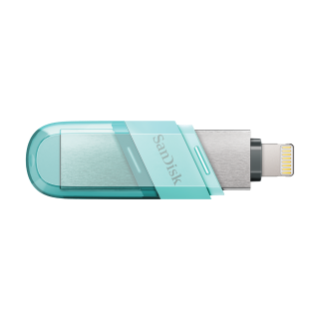 iXpand Flip USB 3.1 Type A Flip Mint - Top Down 2