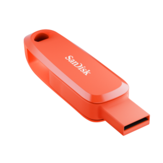 SanDisk Phone Drive for Android Nasturium Orange Closed