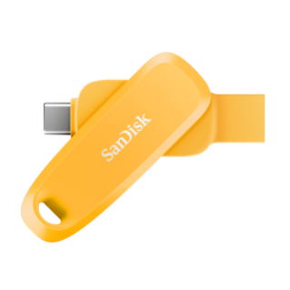 SanDisk Phone Drive for Android Yellow Daffodil Front