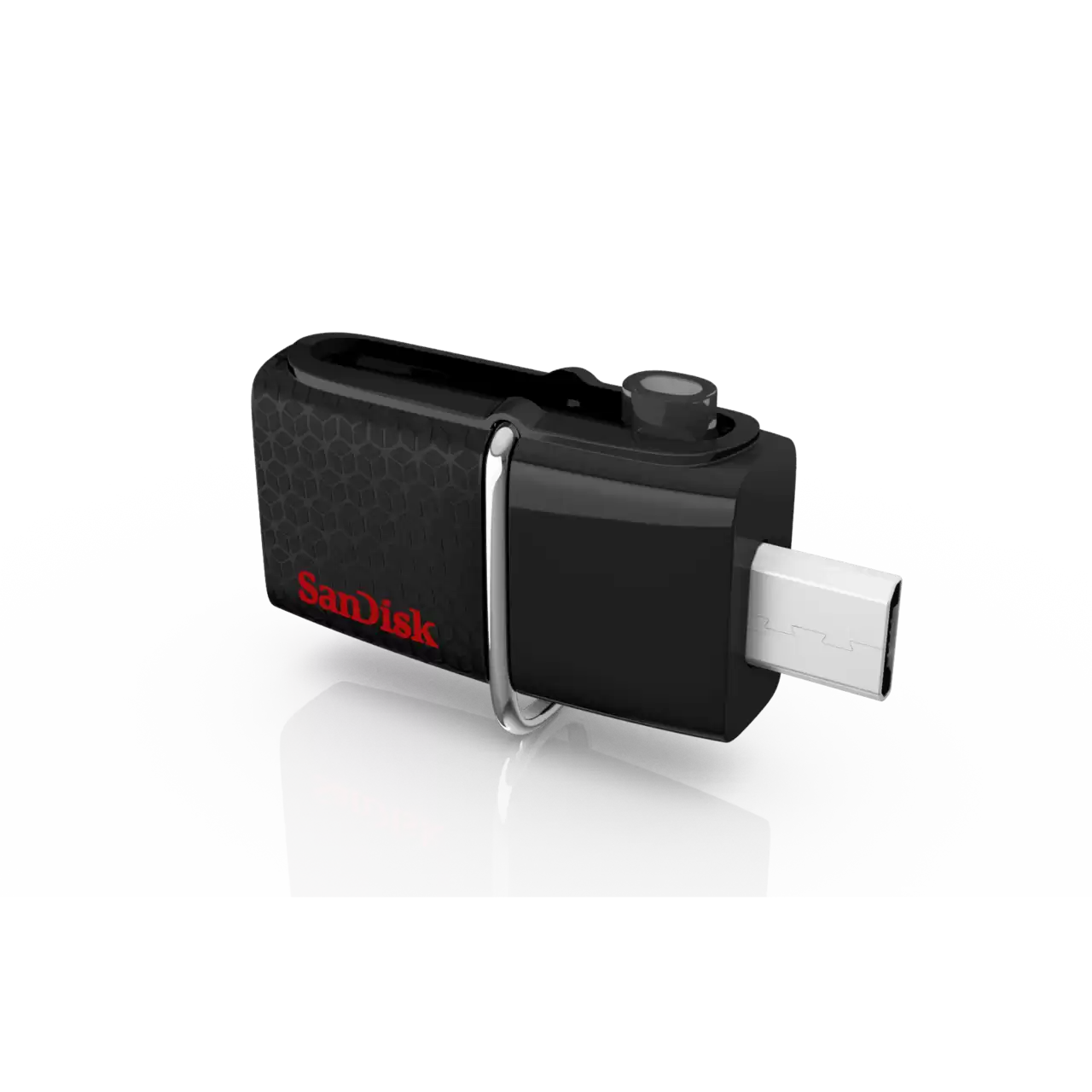 Ultra Dual Drive USB 3.0 vertical microUSB  Left Angled- Zoom Image