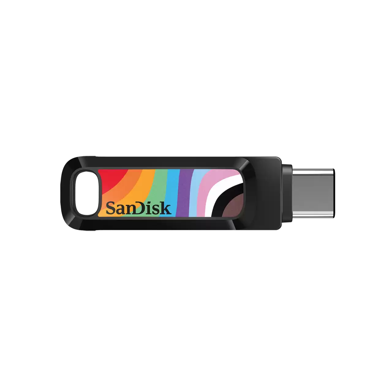 SanDisk Ultra Dual Go USB-C Pride Drive Front- Zoom Image