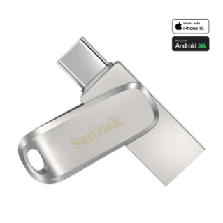 Duální flash disk SanDisk Ultra® Luxe s portem USB Type-C™