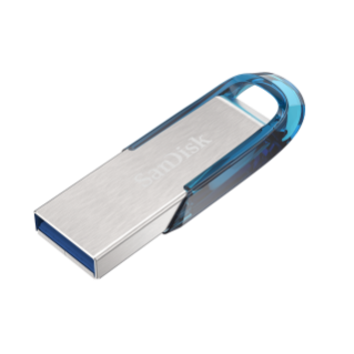 Ultra Flair USB 3.0 Tropical Blue Left Angled