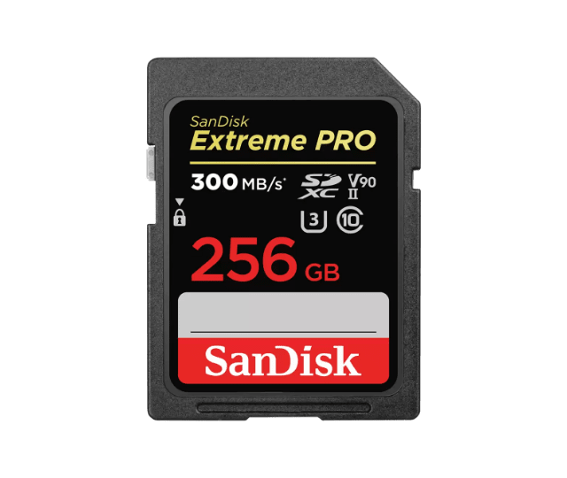 Μάθετε περισσότερα Κάρτες SanDisk Extreme PRO SDHC™ και SDXC™ UHS-II