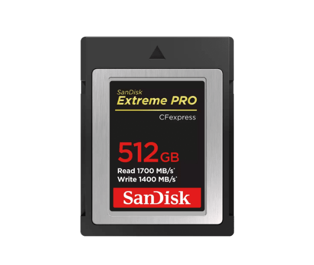 Μάθετε περισσότερα Κάρτες SanDisk Extreme Pro CFexpress Card Type B